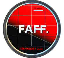 FAFF. - STRAWBERRY GUM
