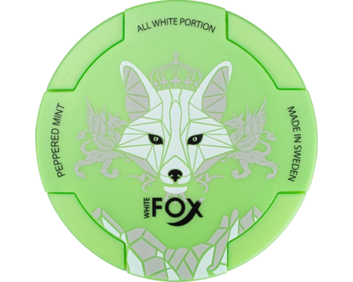 WHITE FOX - PEPPERED MINT WHITE FOX - PEPPERED MINT