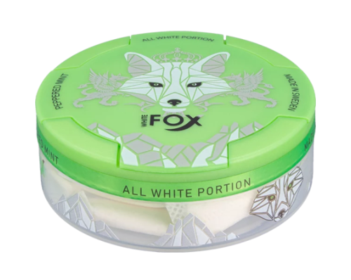 WHITE FOX - PEPPERED MINT WHITE FOX - PEPPERED MINT